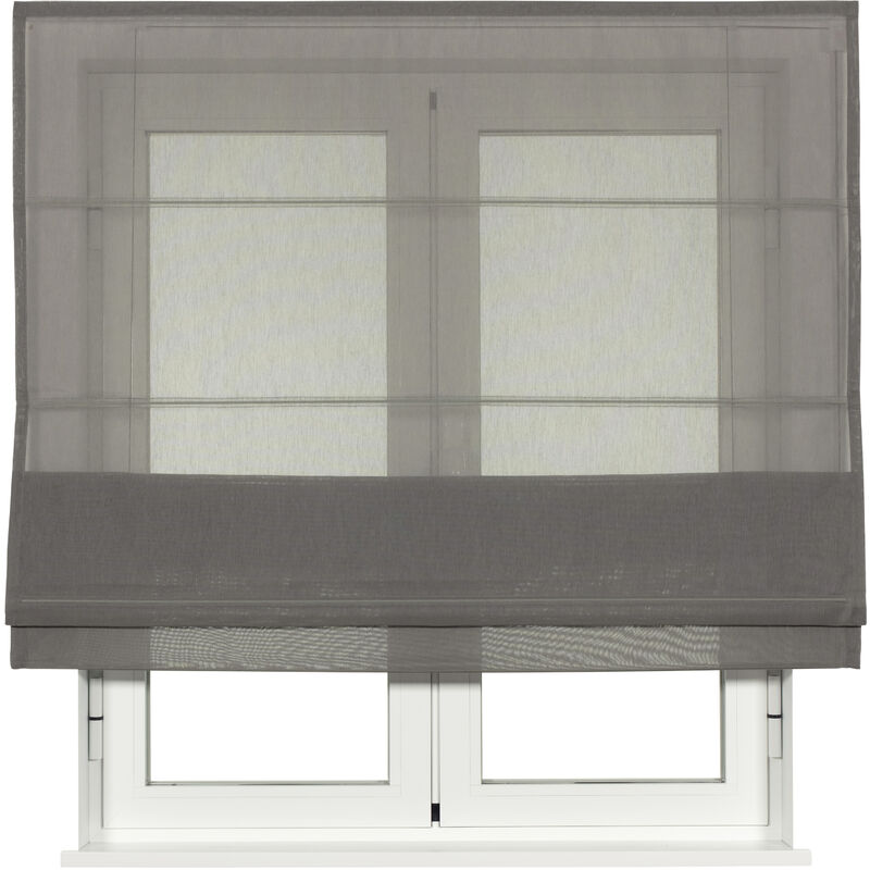 

Estor plegable Visillo Gris 90x250