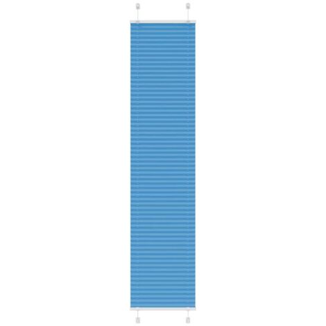 Estor Plisado azul 40x200 cm Tela Ancho 39,4 cm Poliéster