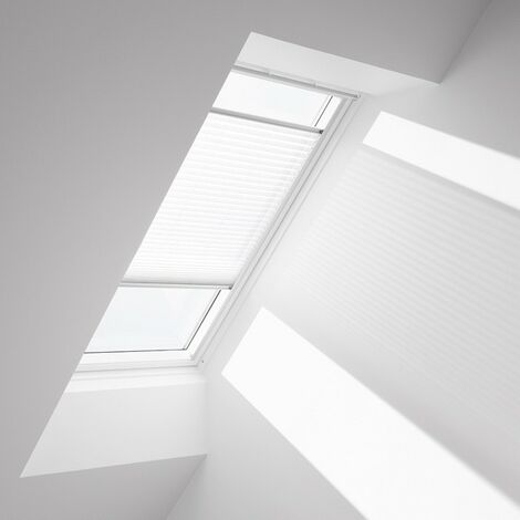 Estor plisado blanco 55x70 cm VELUX - FHL CK01 1016S