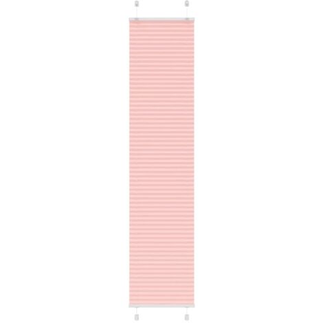 Estor Plisado rosa 40x200 cm Tela Ancho 39,4 cm Poliéster