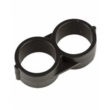 Estrangulador Negro 16mm. Bolsa de 5 Unidades