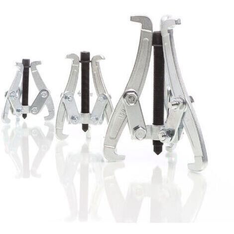 Estrattore a griffe da 75/100/150 mm, estrattore professionale per cuscinetti 3x, estrattore interno/esterno, per cuscinetti, ingranaggi, pulegge