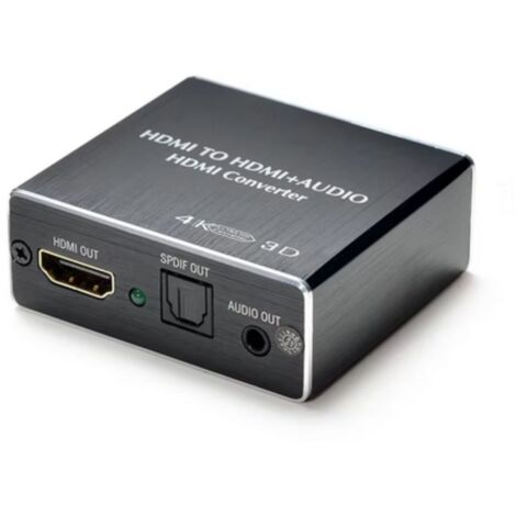 Estrattore Audio HDTV Convertitore Tv HDMI Digitale 4k Stereo Audio Digitale