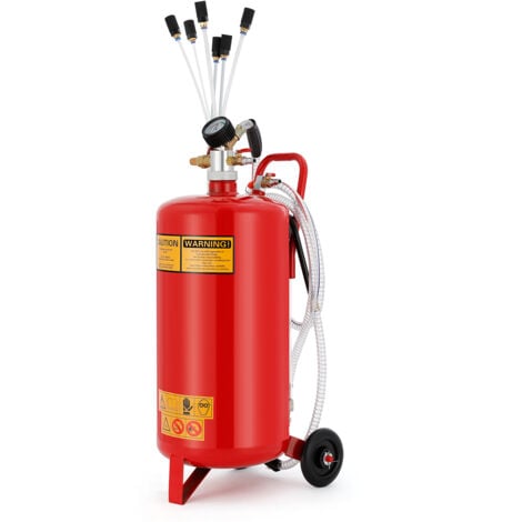 NECHE Estrattore di olio motore, aspiratore per olio, 23 l - Collettore di aspirazione mobile per scarico olio