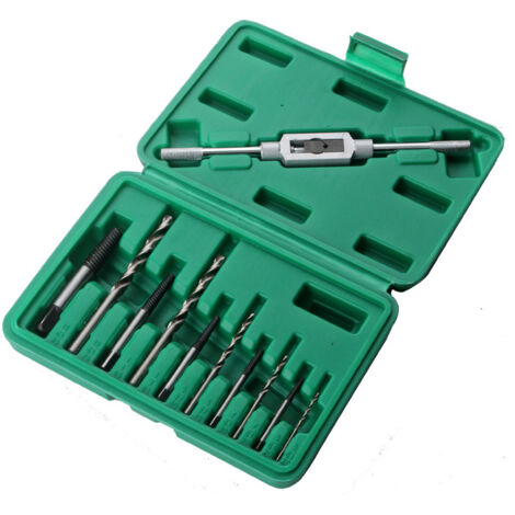 Estrattore di viti rotte, kit di estrattori di viti da 11 pezzi, set di estrattori di viti danneggiate per la rimozione di viti rotte o danneggiate, bulloni, elementi di fissaggio, strumento di rimozi