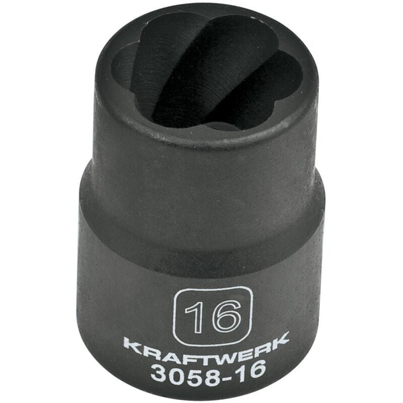 Estrattore h.d. per dadi rovinati 1/2' dr. 16 mm attacco 1/2