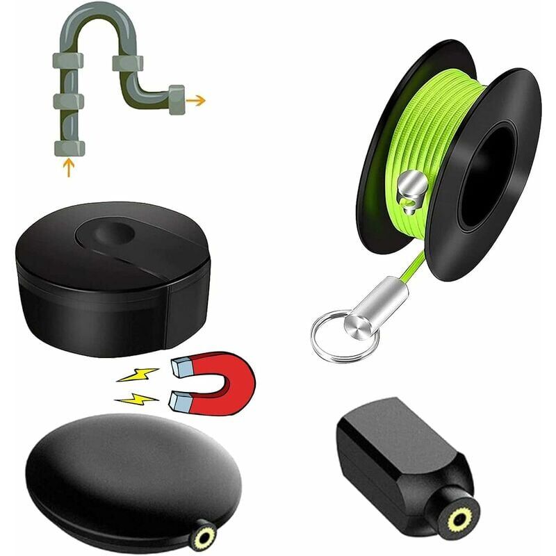 Estrattore magnetico per cavi elettrici per