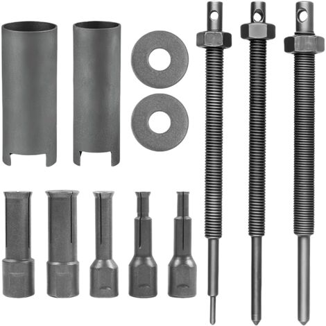 Estrattore per cuscinetti interni con pinza divisa in 5 misure, estrattore per cuscinetti interni per motociclette, 9-23 mm, estrattore per cuscinetti del mozzo della ruota per motociclette, kit di st