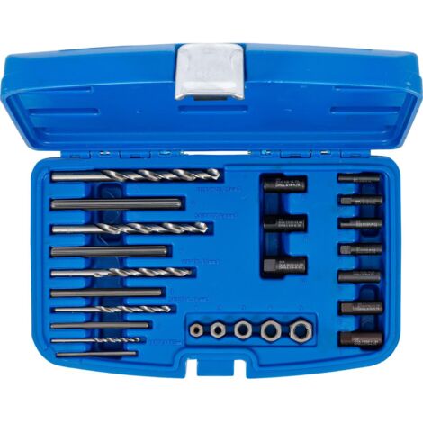 ESTRATTORI DI VITI E BULLONI ROTTI BGS TECHNIC SET DA 25 PEZZI