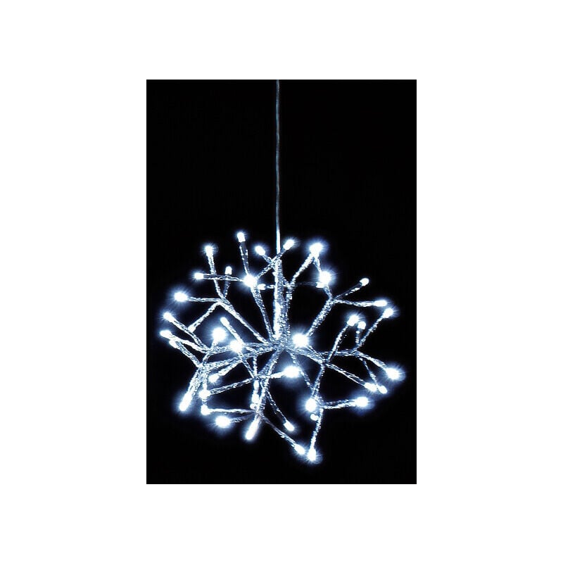 

Estrella colgante Led para exterior blanco frío ø30cm 48 Leds (F-Bright 00807)