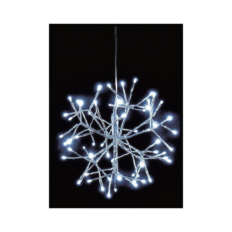

Estrella colgante Led para exterior blanco frío ø40cm 64 Leds (F-Bright 00808)