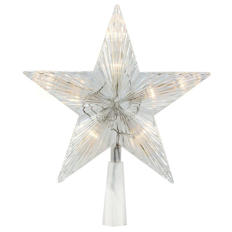 

Blachère Illumination - Estrella cresta LED animado blanco cálido