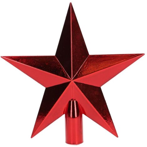 Estrella de navidad árbol Alasia Rojo