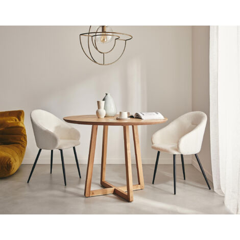 Estrella - runder esstisch - holz - 110 cm - holz