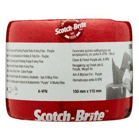 3 M ESPAÑA ROLLO SCOTCH-BRITE CF 150MM X 115MM A MUY FINO PN07903 REF,7100182457 3M