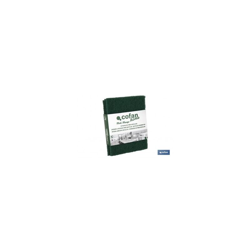 

Pack de 4 estropajos verdes 100 fibra venta unitaria