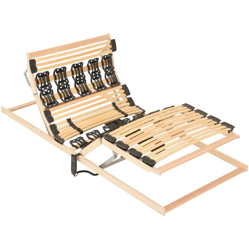 

Estructura cama motor eléctrico cabeza pies ajustable 80x200 cm