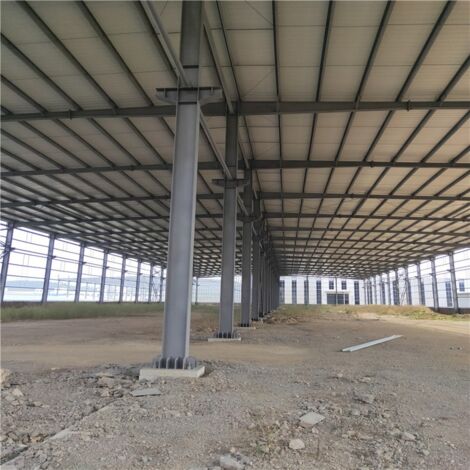 Estructura de acero prefabricada, estructura ligera, taller de construcción