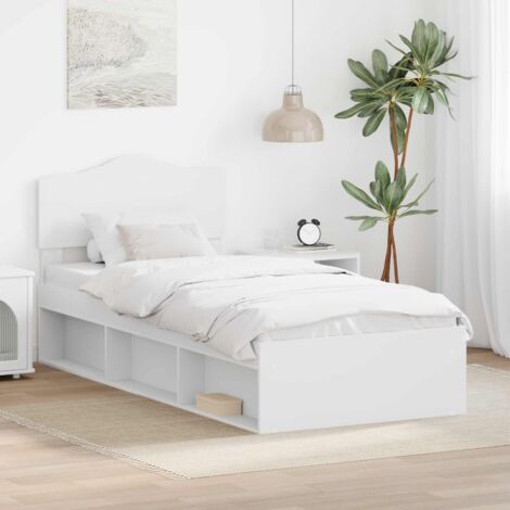 Estructura de cama 100 x 200 cm Madera de pino macizo