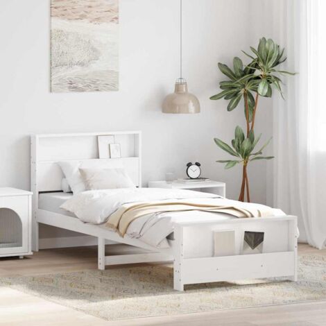 Estructura de cama  100 x 200 cm Madera maciza de pino