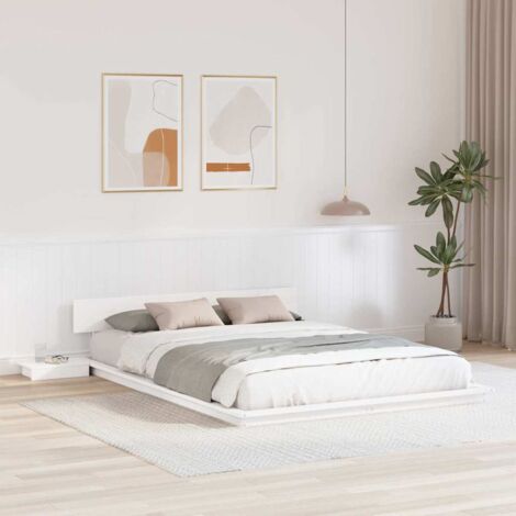Estructura de cama  150 x 200 cm Madera