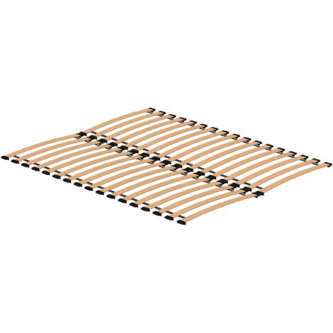 Estructura de cama 160x200 34 láminas de muelles