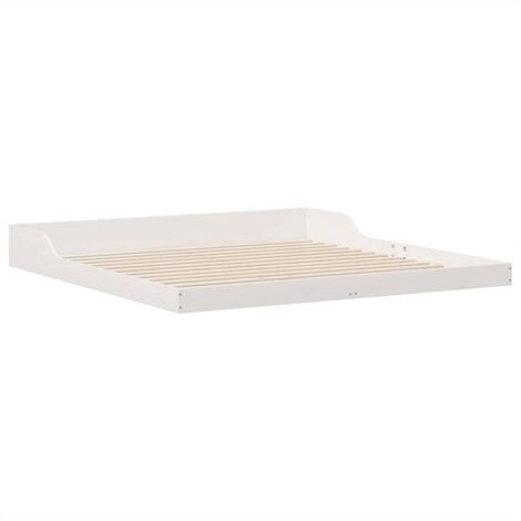 Estructura de cama 180 x 210 cm Madera de pino macizo