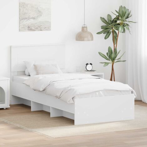 Estructura de cama 80 x 200 cm Madera de ingeniería vidaXL