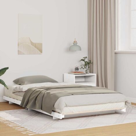Estructura de cama  80 x 220 cm Madera maciza de pino
