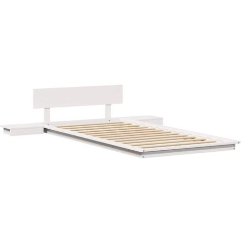 Estructura de cama Blanco 80 x 200 cm Madera vidaXL