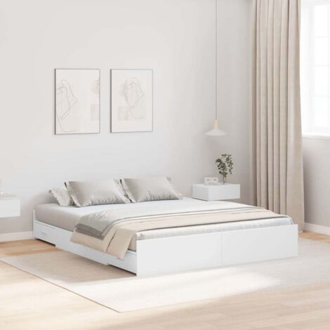 Estructura de cama con almacenaje con cajón  150 x 200 cm