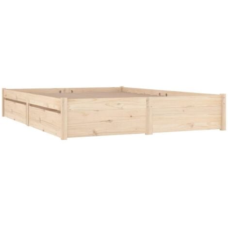 Estructura de cama con cajones 180x200 cm vidaXL
