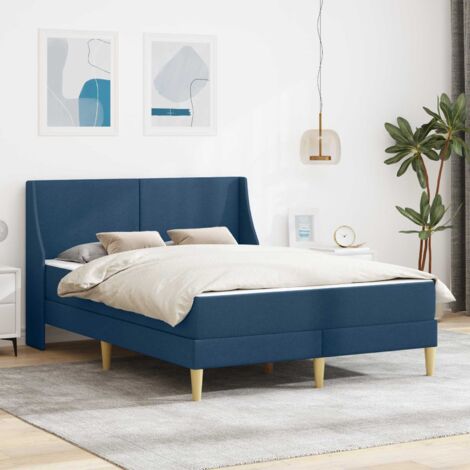 Estructura de cama con colchón con cabecera Poliéster