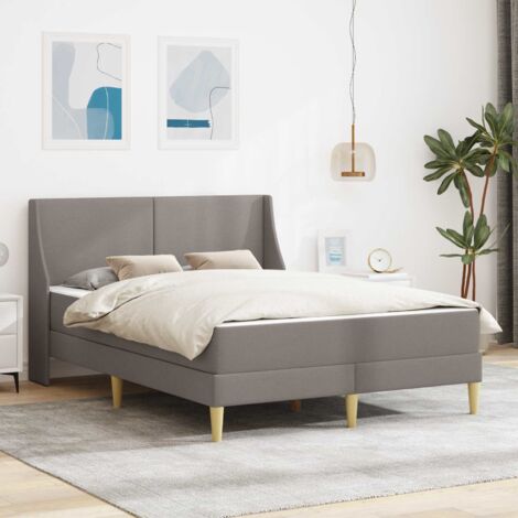 Estructura de cama con colchón con cabecera Poliéster