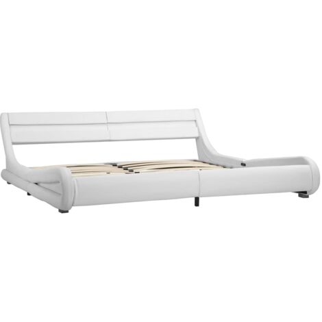 Estructura para Cama con LED Cuero Sintético Multicolor Multitamaño