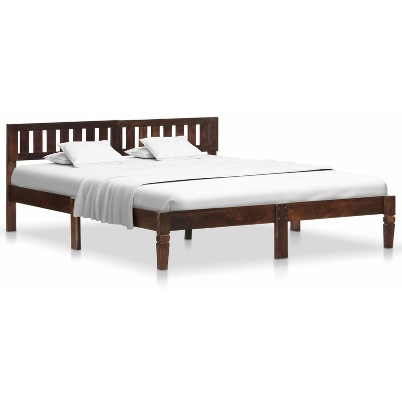 

Estructura de cama de madera maciza de mango 160 cm