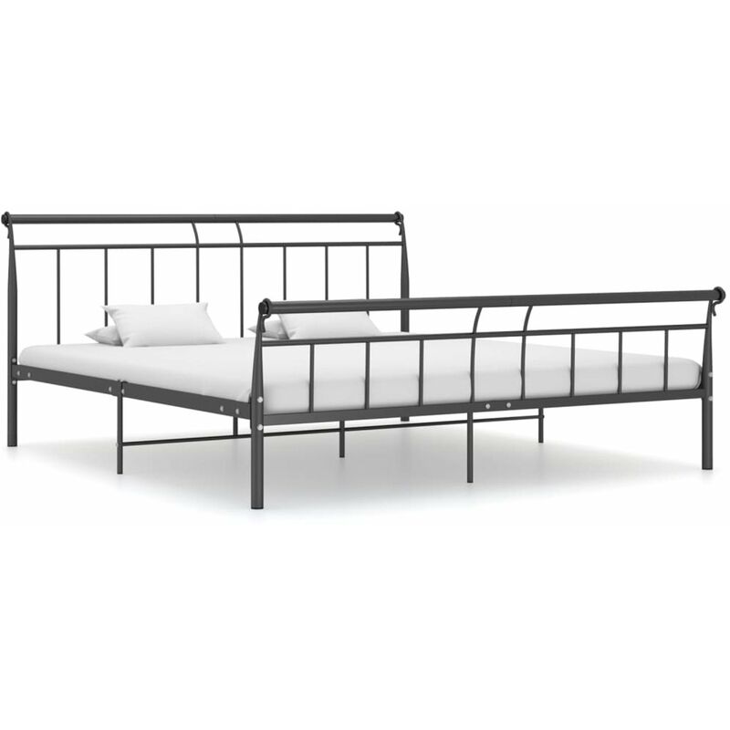 

Estructura de cama de metal negro 180x200 cm