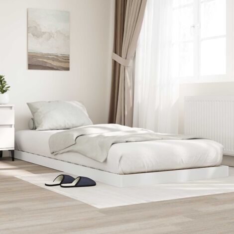 Estructura de Cama de Suelo 75 x 190 cm Madera de ingeniería
