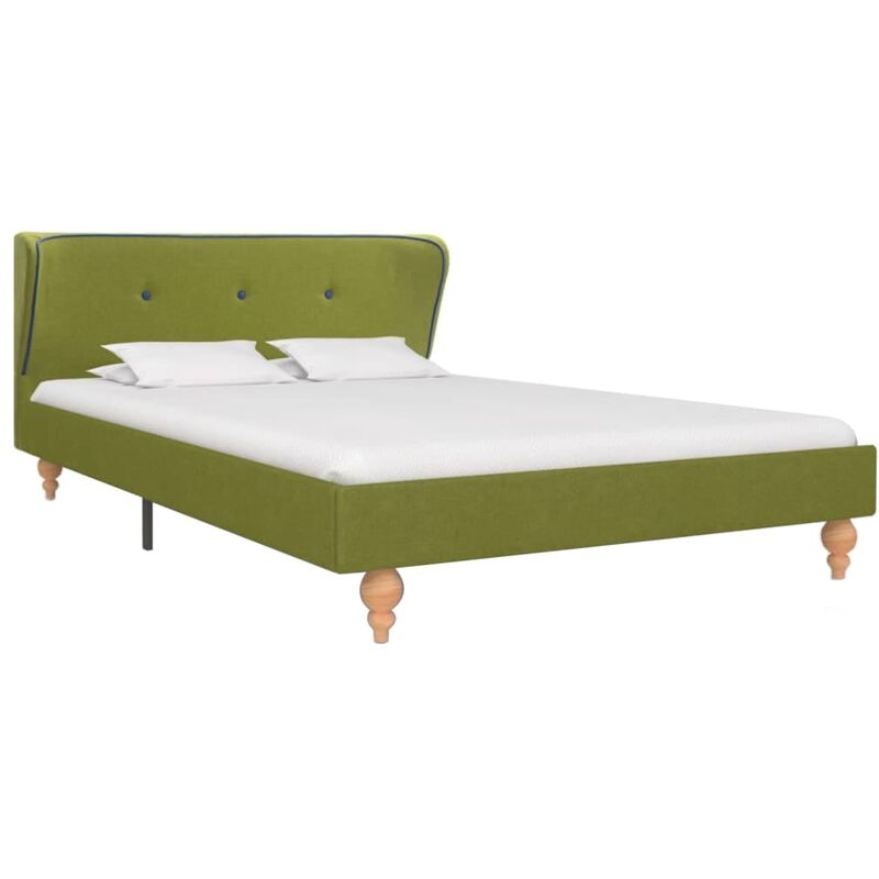 

Estructura de Cama de Tela Verde 120x200 cm - Verde - Vidaxl