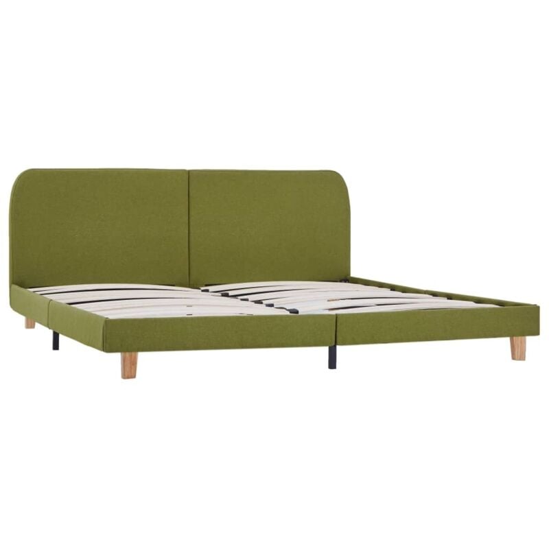 

Estructura de Cama de Tela Verde 160x200 cm - Verde - Vidaxl
