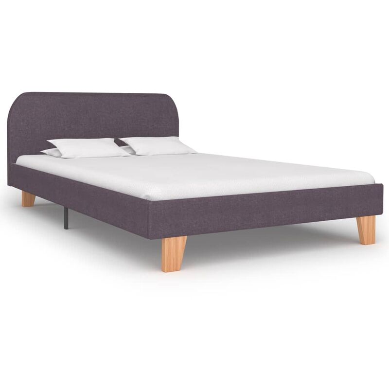 

Estructura de Cama de Tela Gris Topo 120x200 cm - Gris Topo - Vidaxl