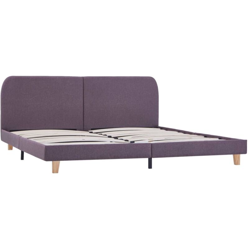 

Estructura de Cama de Tela Gris Topo 180x200 cm - Gris Topo - Vidaxl