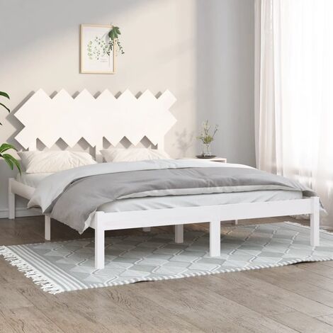 Cama Moderno Estructura de Cama para adulto de madera maciza 150x200 cm  ES19553A