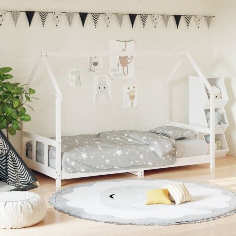 Estructura de cama para niños madera de pino  90x190 cm
