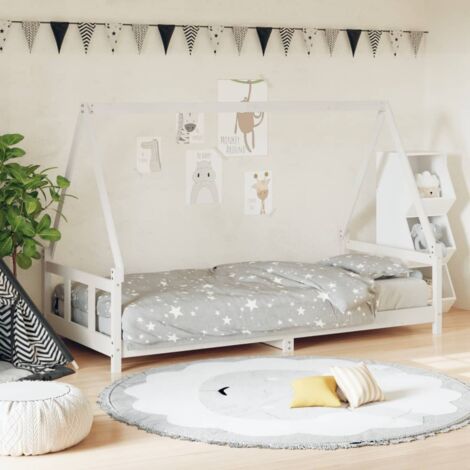 Estructura de cama para niños madera de pino  90x190 cm