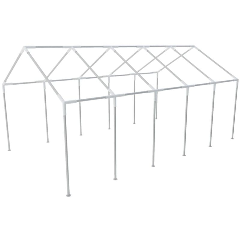 

Youthup - Estructura de carpa de fiesta de jardín acero 10x5 m - Plateado