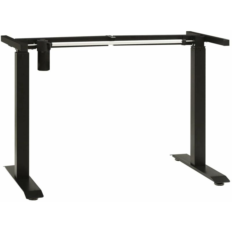 

Estructura de escritorio motorizada altura ajustable negro