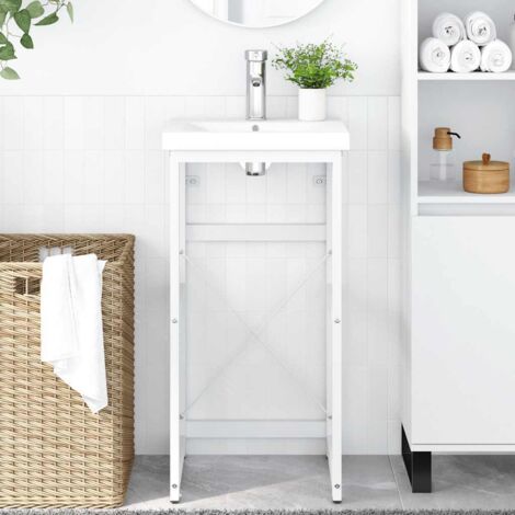 Estructura de lavabo de hierro  40x38x31 cm