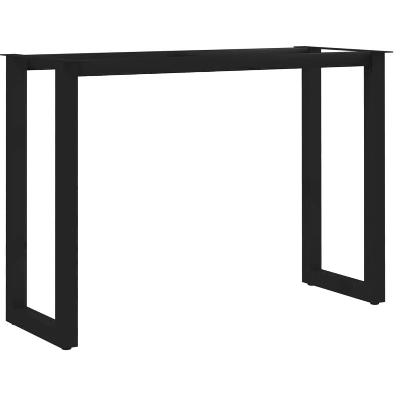 

Vidaxl - Estructura de Mesa de Comedor en Forma de O 120x50x72cm - Negro