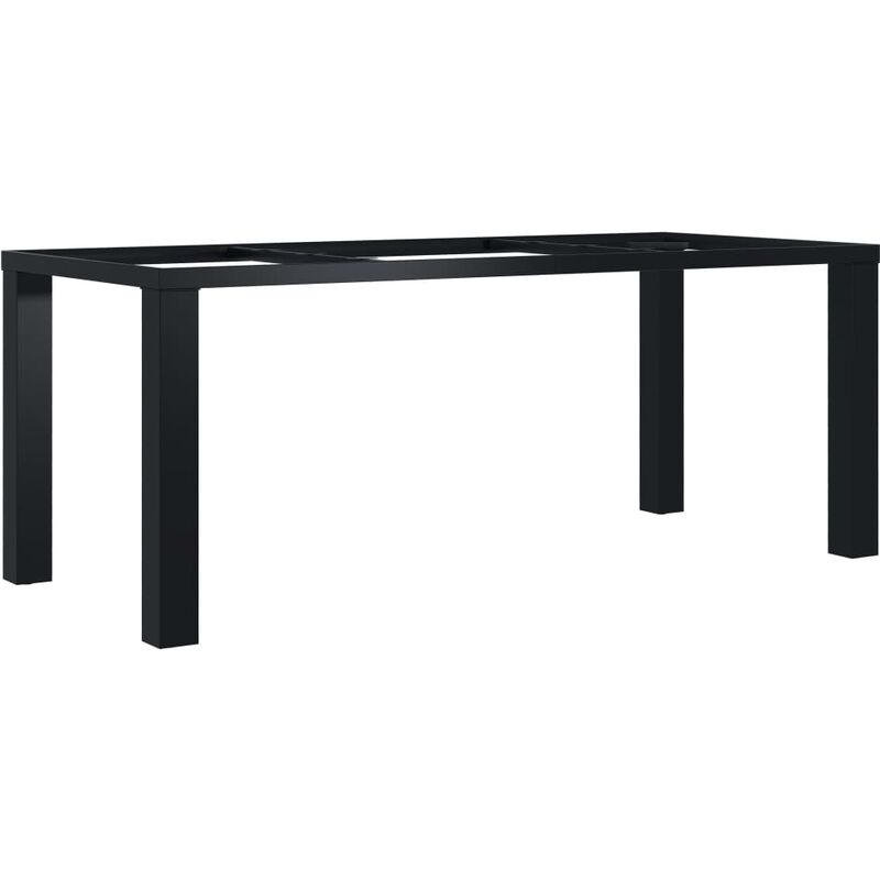 

Vidaxl - Estructura de Mesa de Comedor Rectas 180x80x72 cm - Negro